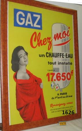  Collection ASPEG, pièce numéro 1626 : Chez moi un chauffe-eau