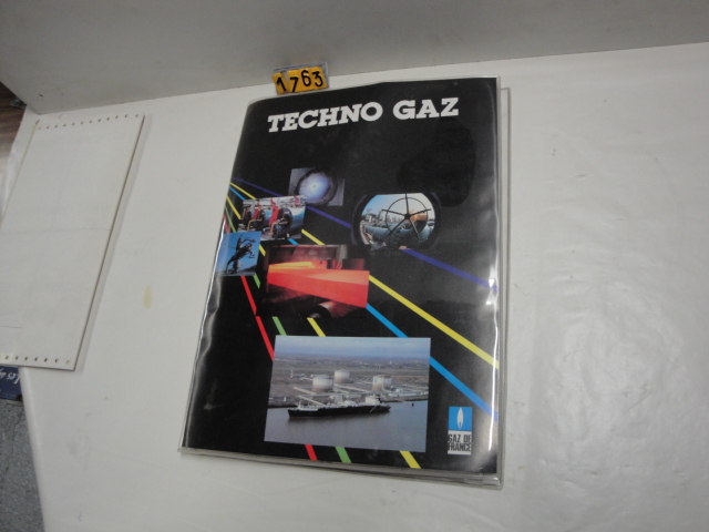  Collection ASPEG, pièce numéro 1763 : Diapositives techno gaz