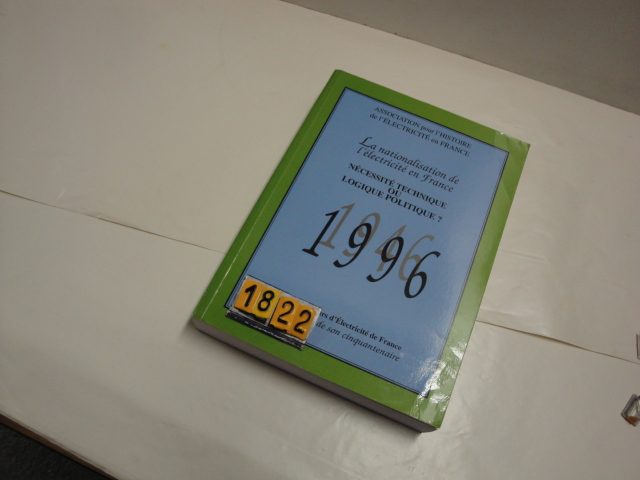  Collection ASPEG, pièce numéro 1822 : Livre 