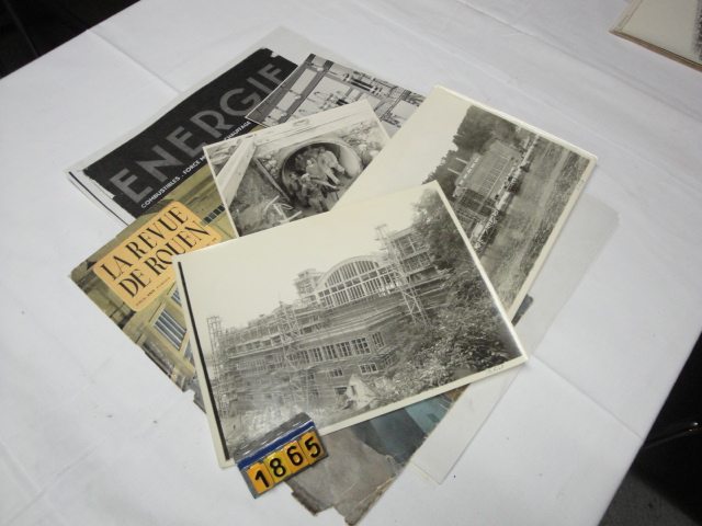  Collection ASPEG, pièce numéro 1865 : Photos construction Dieppedalle