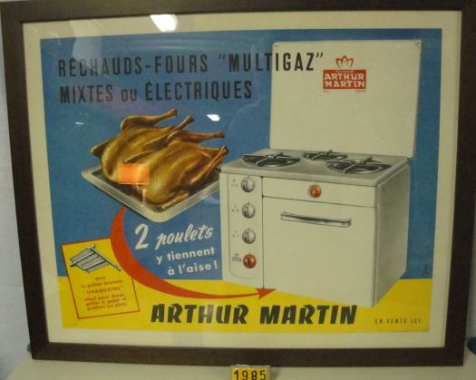  Collection ASPEG, pièce numéro 1985 : rechaud four multigaz
