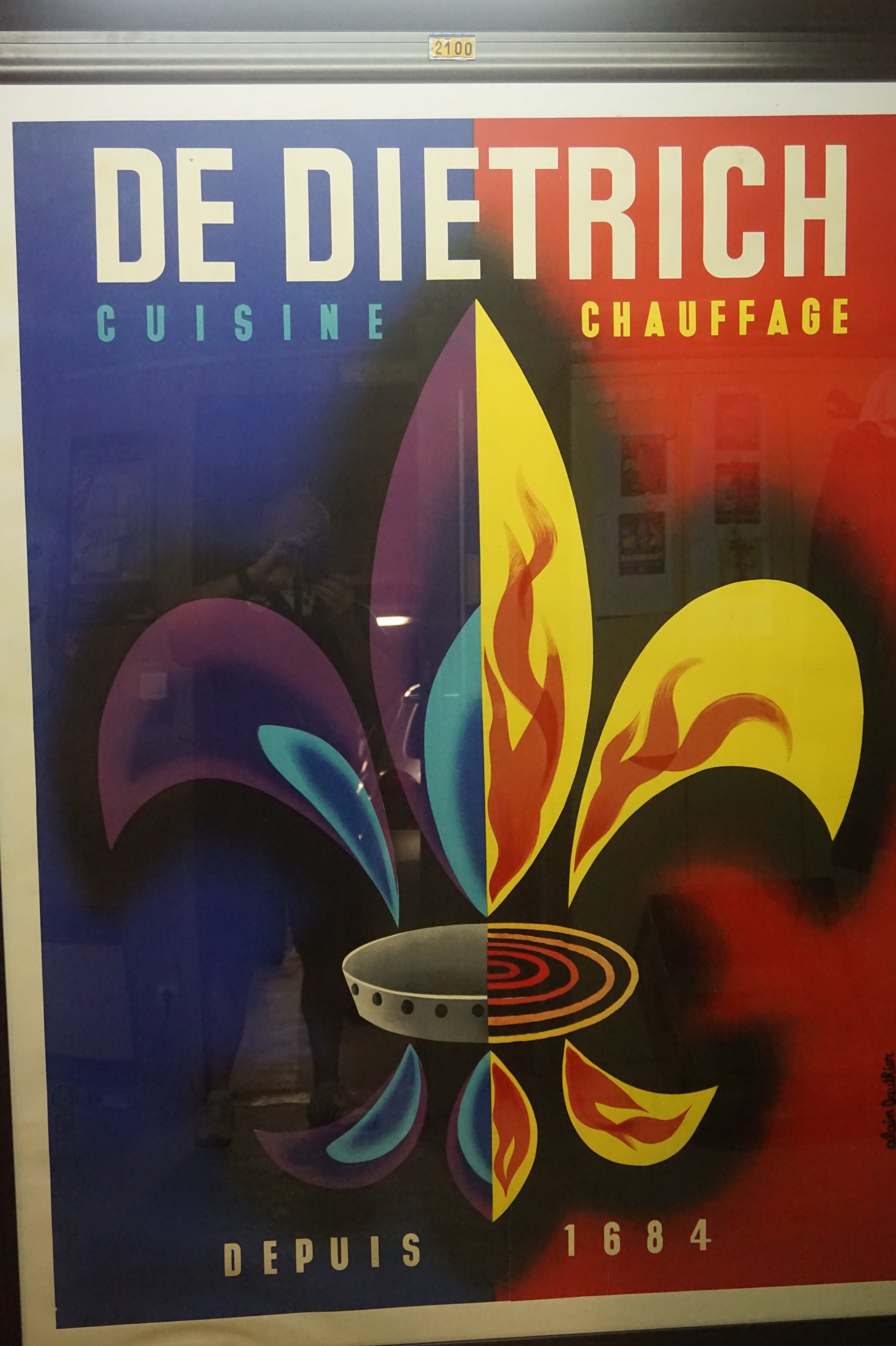  Collection ASPEG, pièce numéro 2100 : DE DIETRICH cuisine et chauffage