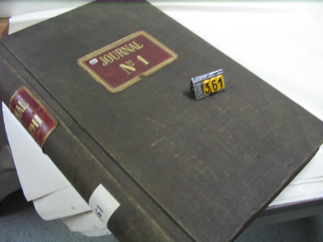  Collection ASPEG, pièce numéro 361 : Livre Grand livre CCEE