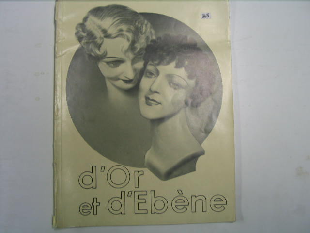  Collection ASPEG, pièce numéro 365 : Livre D'or et d'ébène(coiffure)