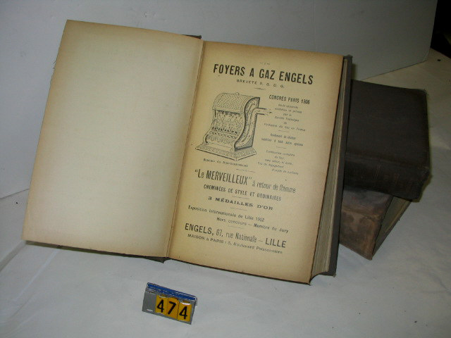  Collection ASPEG, pièce numéro 474 : Technique de l'industrie gaz en France