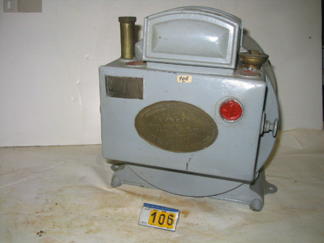  Collection ASPEG, pièce numéro 106 : Compteur à gaz