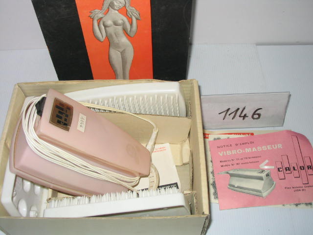  Collection ASPEG, pièce numéro 1146 : Vibromasseur