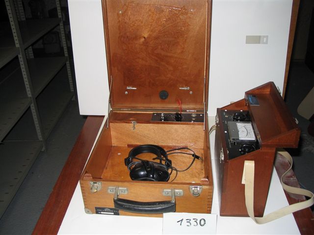  Collection ASPEG, pièce numéro 1330 : Valise de recherche de défauts cables