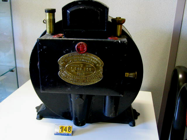  Collection ASPEG, pièce numéro 148 : Compteur à gaz 5 becs