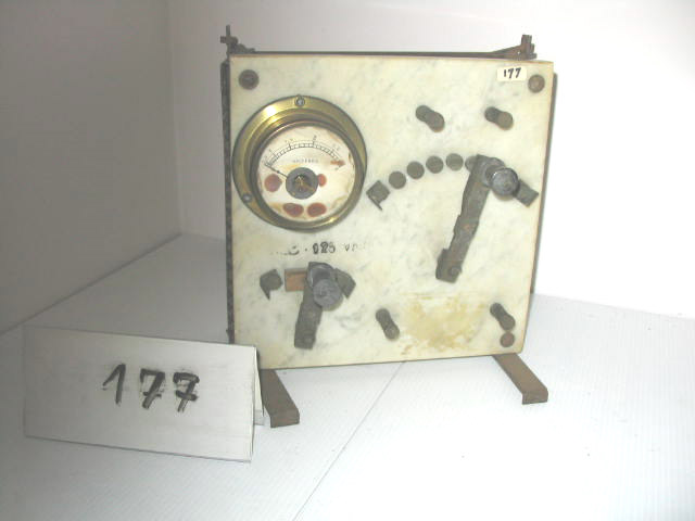  Collection ASPEG, pièce numéro 177 : Ampèremètre