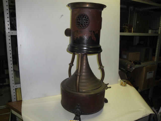  Collection ASPEG, pièce numéro 1808 : Radiateur rond gaz