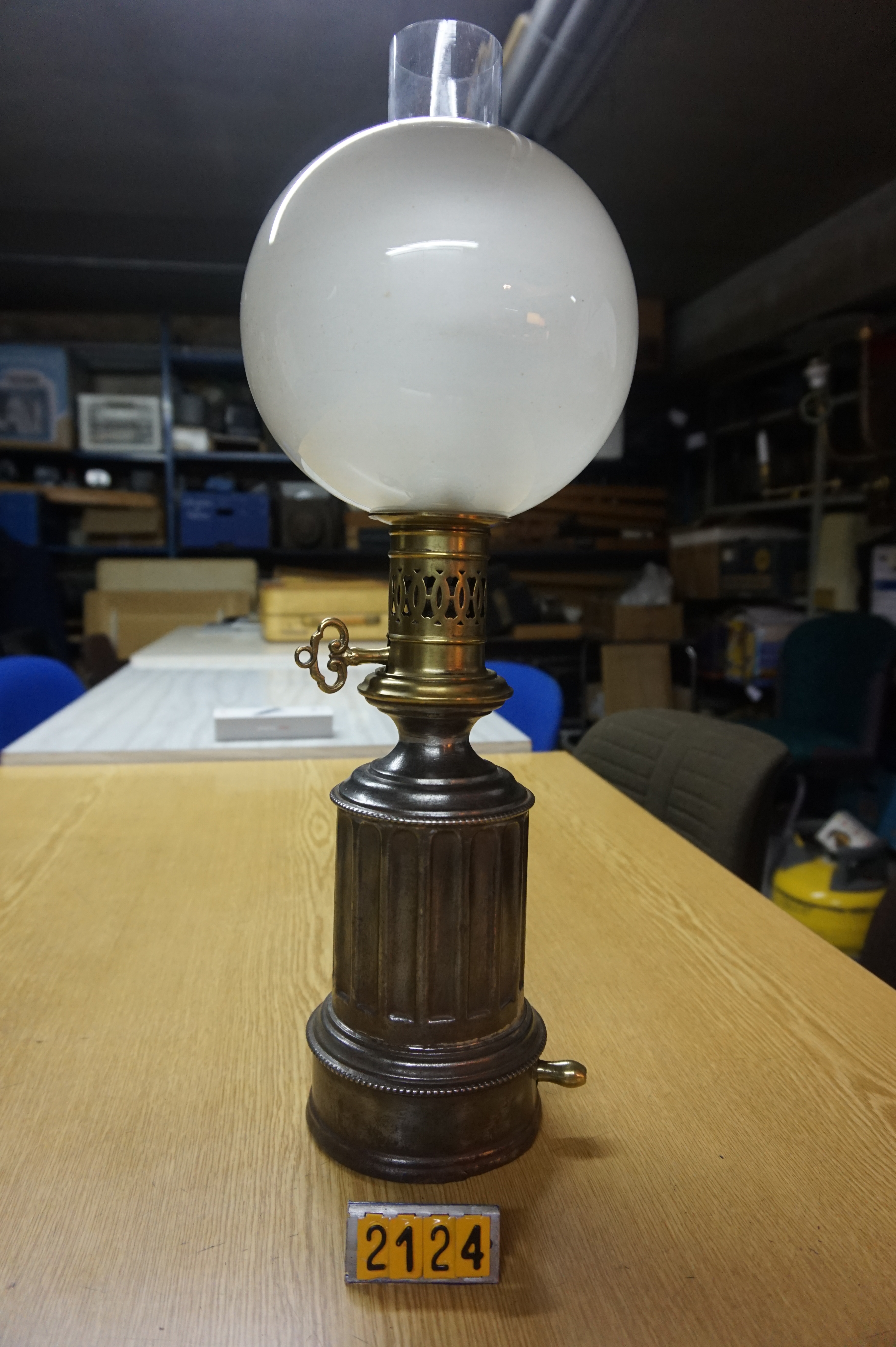  Collection ASPEG, pièce numéro 2124 : lampe gaz