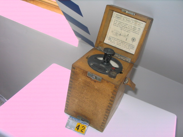  Collection ASPEG, pièce numéro 42 : Pyromètre de l'ancienne usine à gaz de CAEN
