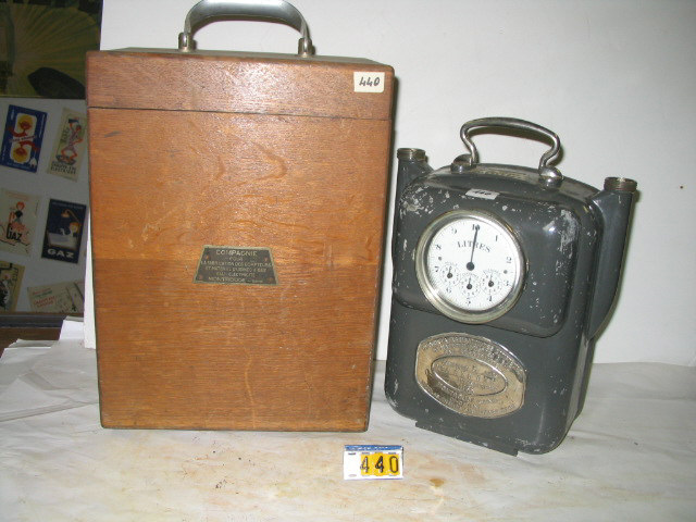  Collection ASPEG, pièce numéro 440 : Compteur étalon gaz