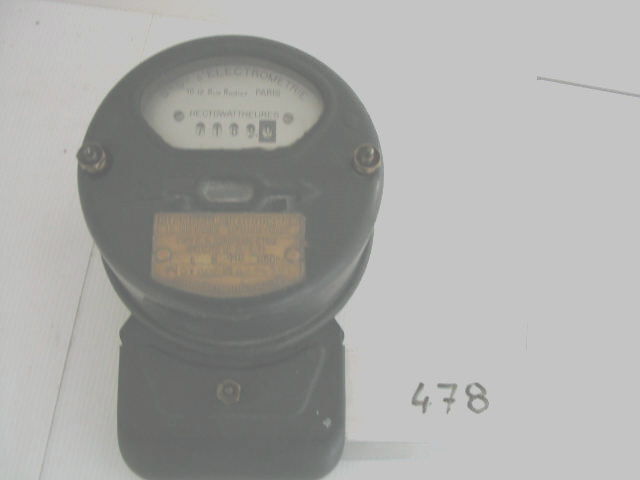  Collection ASPEG, pièce numéro 478 : Compteur