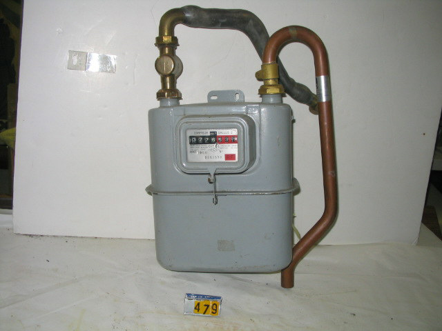  Collection ASPEG, pièce numéro 479 : Compteur gaz 1969