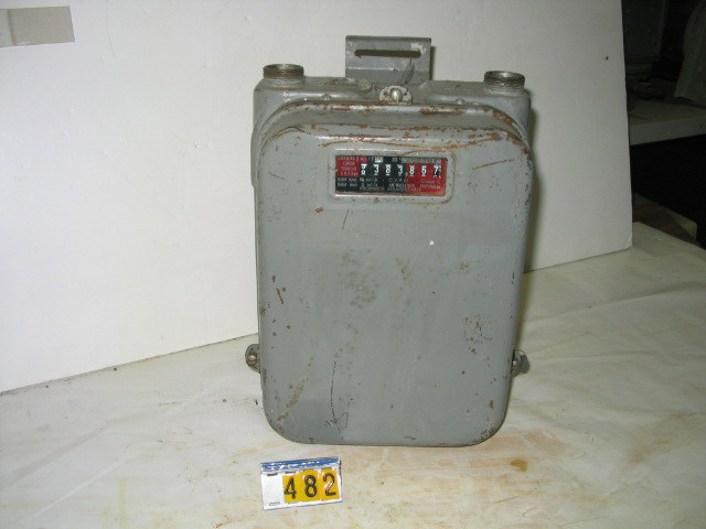  Collection ASPEG, pièce numéro 482 : Compteur à gaz