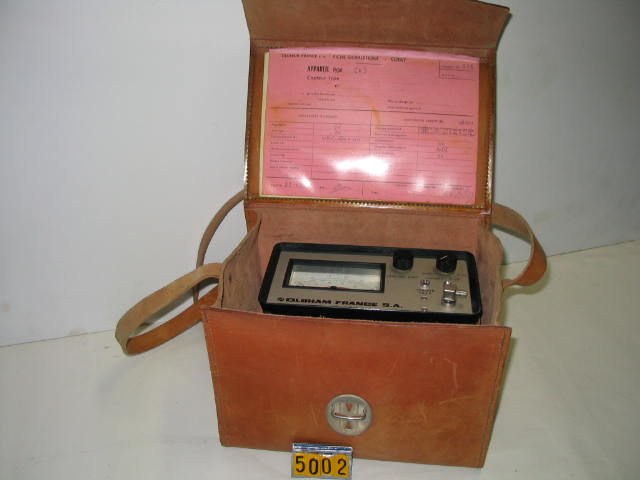  Collection ASPEG, pièce numéro 5002 : Détecteur de gaz