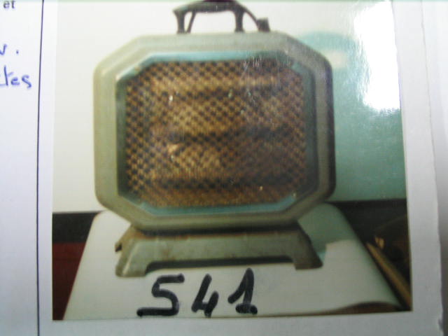  Collection ASPEG, pièce numéro 541 : Radiateur Calor soufflant