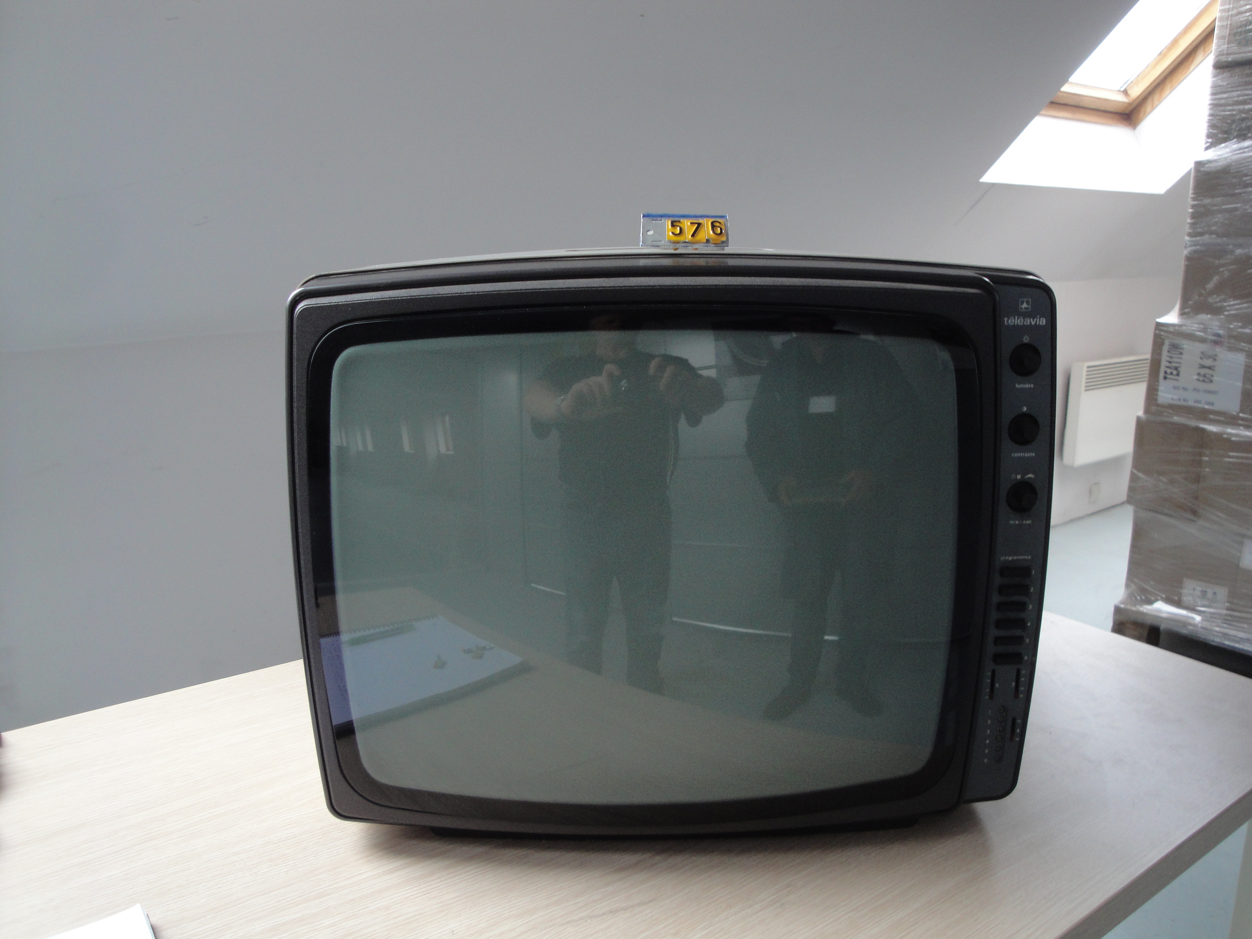  Collection ASPEG, pièce numéro 576 : televiseur