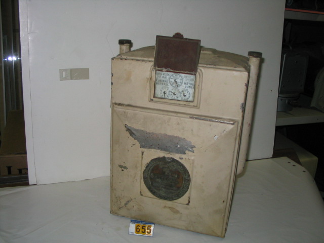  Collection ASPEG, pièce numéro 655 : Compteur à gaz