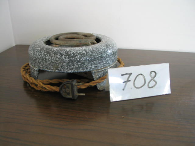  Collection ASPEG, pièce numéro 708 : Réchaud élec