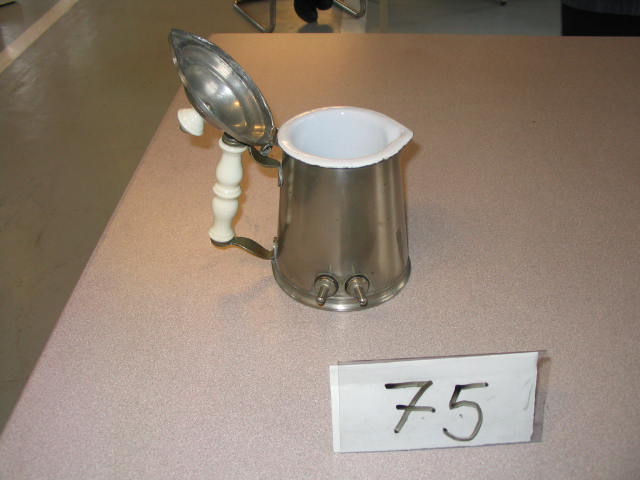  Collection ASPEG, pièce numéro 75 : Bouilloire