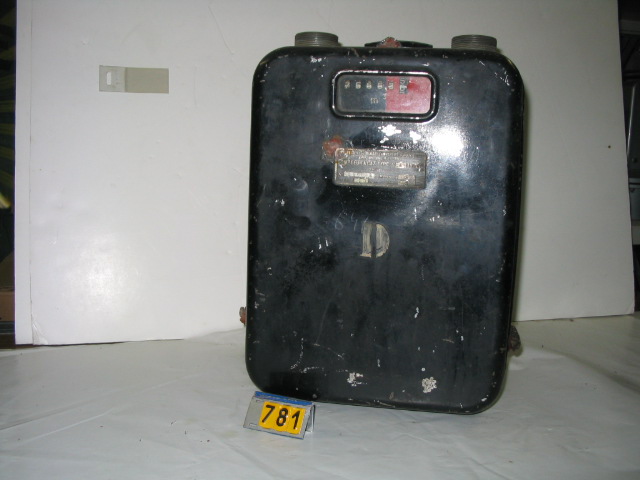  Collection ASPEG, pièce numéro 781 : Compteur à gaz