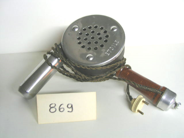  Collection ASPEG, pièce numéro 869 : Sèche cheveux
