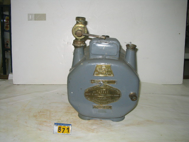 Collection ASPEG, pièce numéro 871 : Compteur à gaz