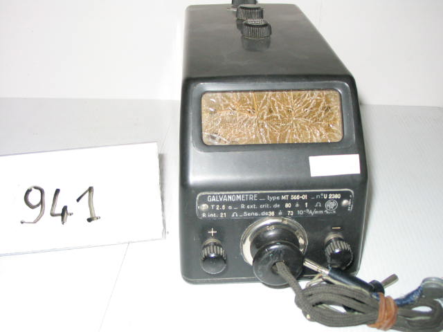  Collection ASPEG, pièce numéro 941 : Galvanométre