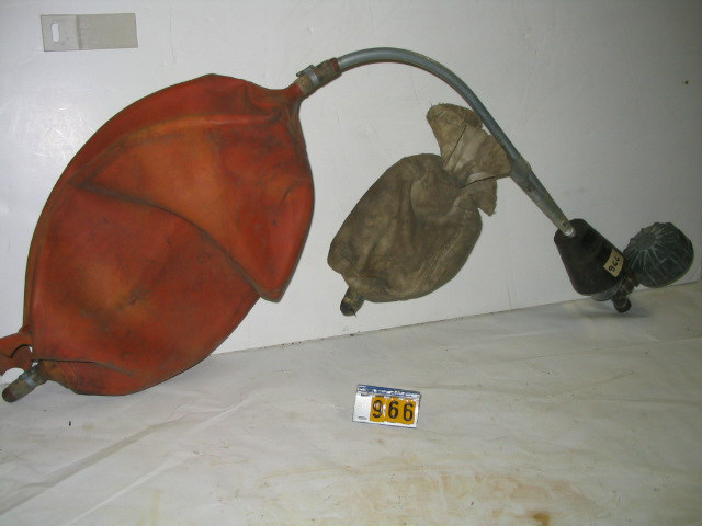  Collection ASPEG, pièce numéro 966 : Lot de ballons d'opturation gaz