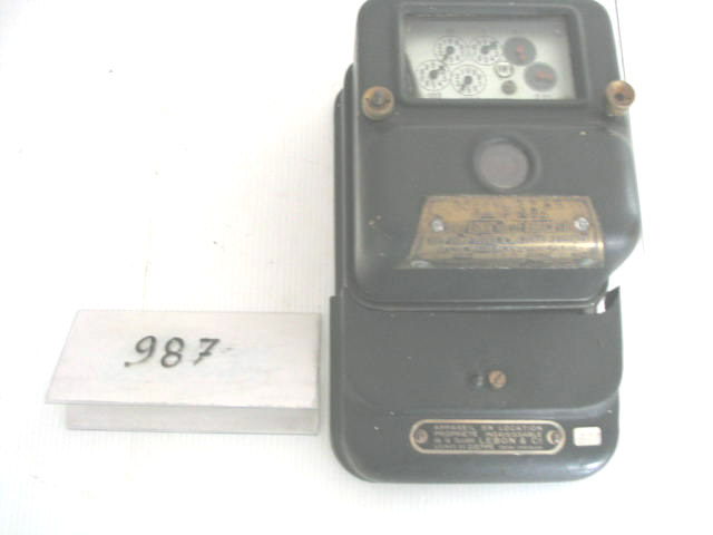  Collection ASPEG, pièce numéro 987 : Compteur monophasé